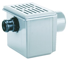 Трап с решеткой из ABS 170х240мм, с грязесборником, DN 110/50
