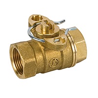 Клапан Giacomini 3/4", двухходовой зональный, с соединениями с внутренней резьбой, управляемый приводом K270, K272