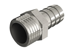 Штуцер, ELSEN, TIN латунь, Н, 1", 25