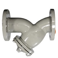 Фильтр сетчатый, Giacomini, косой, DN80, фланцевое соединение