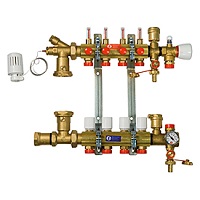 Коллектор Giacomini в сборе  1"x18 /9