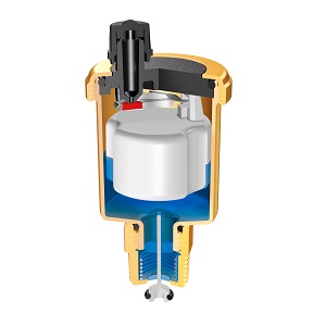 Воздухоотводчик автоматический, Flamco, Flovent, R 1/2" M, бар- от 0,2 ...