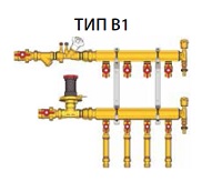 Узел коллекторный тип В-1, 3/4" x 1/2"/2