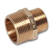 Ниппель редукционный 3/4"x1/2" латунь, 531
