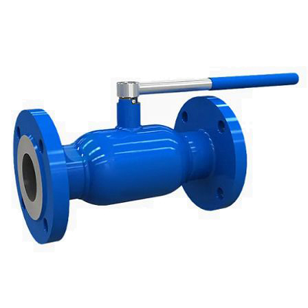 Кран Tecofi шаровой стандартнопроходной фланцевый, ручной редуктор, корп сталь, шар нерж сталь, уплотнение PTFE, PN16 DN 80