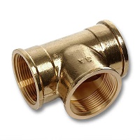 Тройник 3/4" ВР латунь, 622