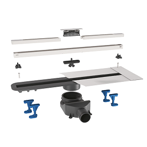 Душевой трап Bettoserb SLIM Line в черном матовом цвете