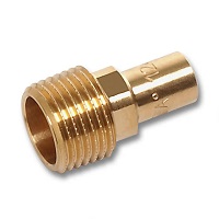 Переходная вставка 18ax1/2" НП-НР, бронза, 4280g