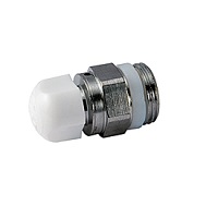 Ручной вохдухоотводный клапан для радиатора 3/8" с регулятором, с герметичной прокладкой, хромированный