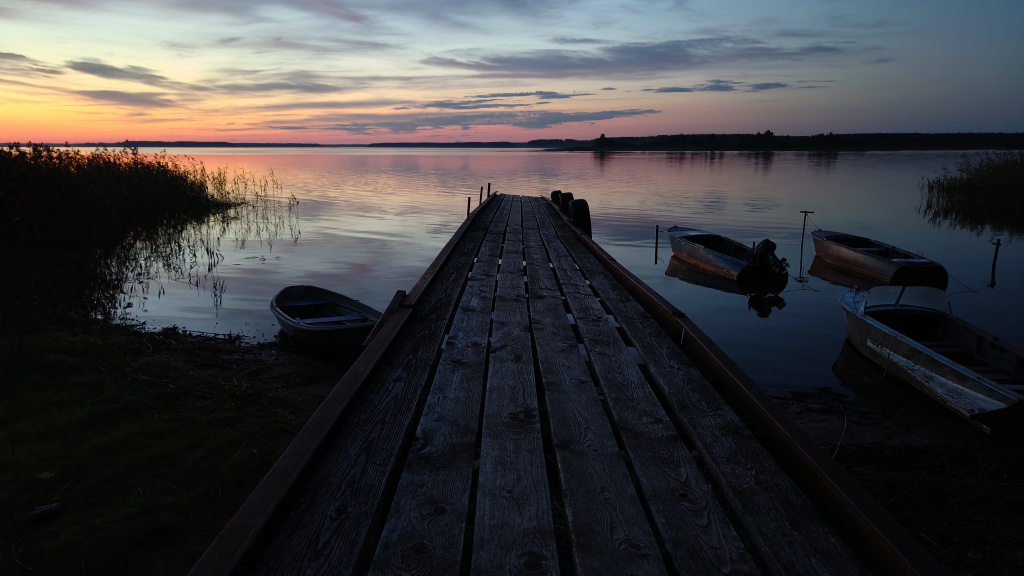 27. Причал на закате.JPG