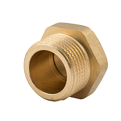 Заглушка, ELSEN, Metalit, Н, 1 1/2", латунь