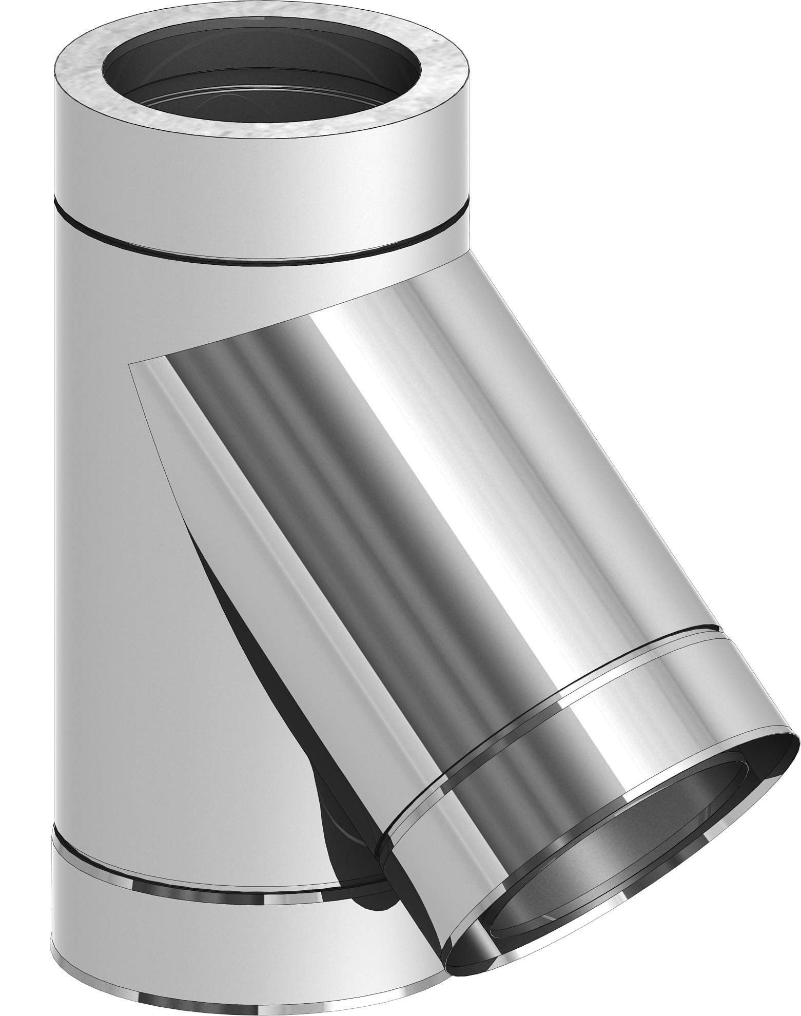 Тройник 45°, Jeremias, DW-eco, диаметр, мм-180