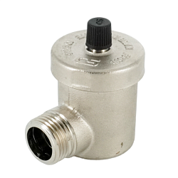 Воздухоотводчик автоматический, ELSEN, 1/2", Н, PN, бар-10, T°C -от 0 до +110, латунь, угловой