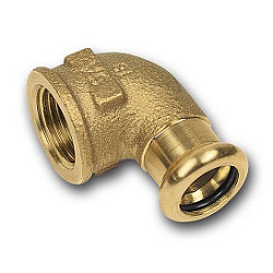 Угловой переход 15x1/2" ВПр-ВР бронза, 8090g