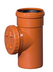 Ревизия, Ostendorf, KGRE, 160, 160, с круглым люком, PVC (поливинилхлорид)