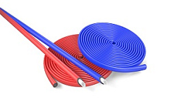Трубка, Energoflex, Super Protect, 42/9-2, внутренний диаметр, мм-42, толщина изоляции, мм-9, длина, м-2, вспененный полиэтилен в защитной оболочке, цвет-синий
