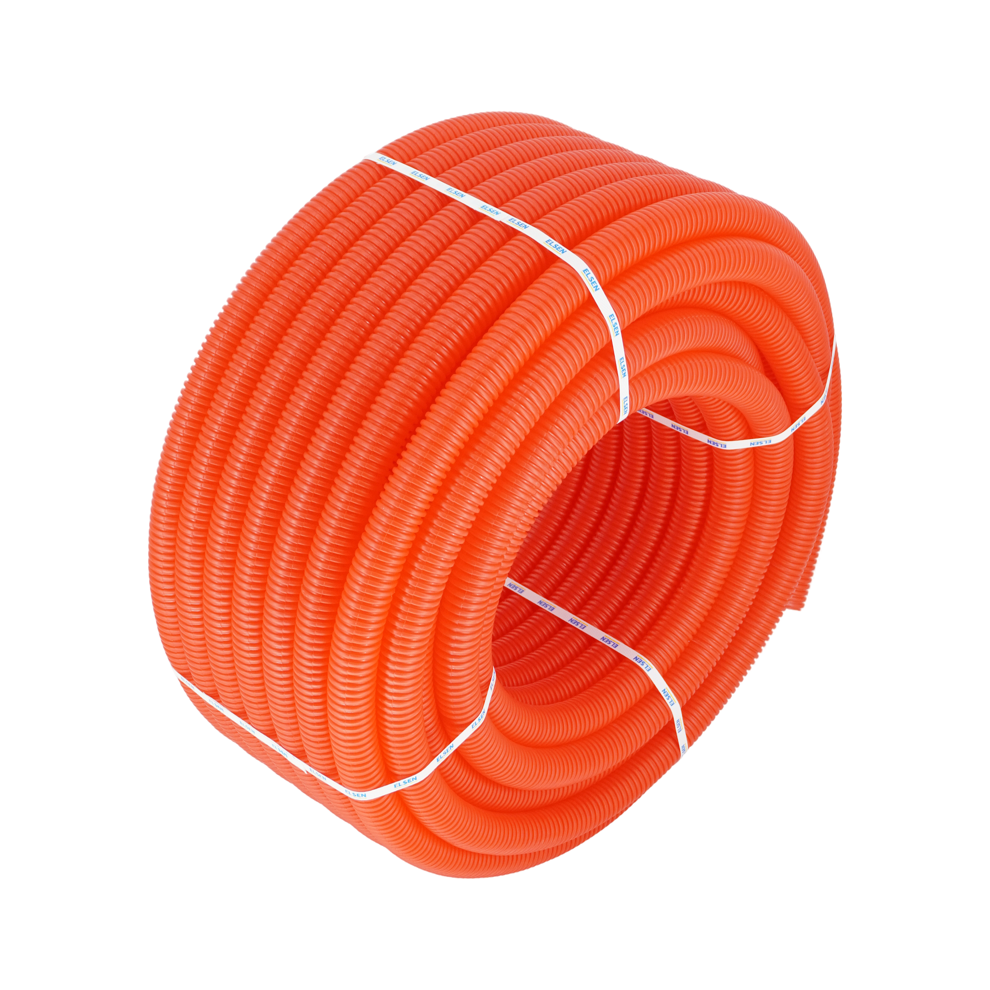 Труба гофрированная, ELSEN, FlexLight, для Ø-20, наружный Ø-32, красная, бухта 50 м