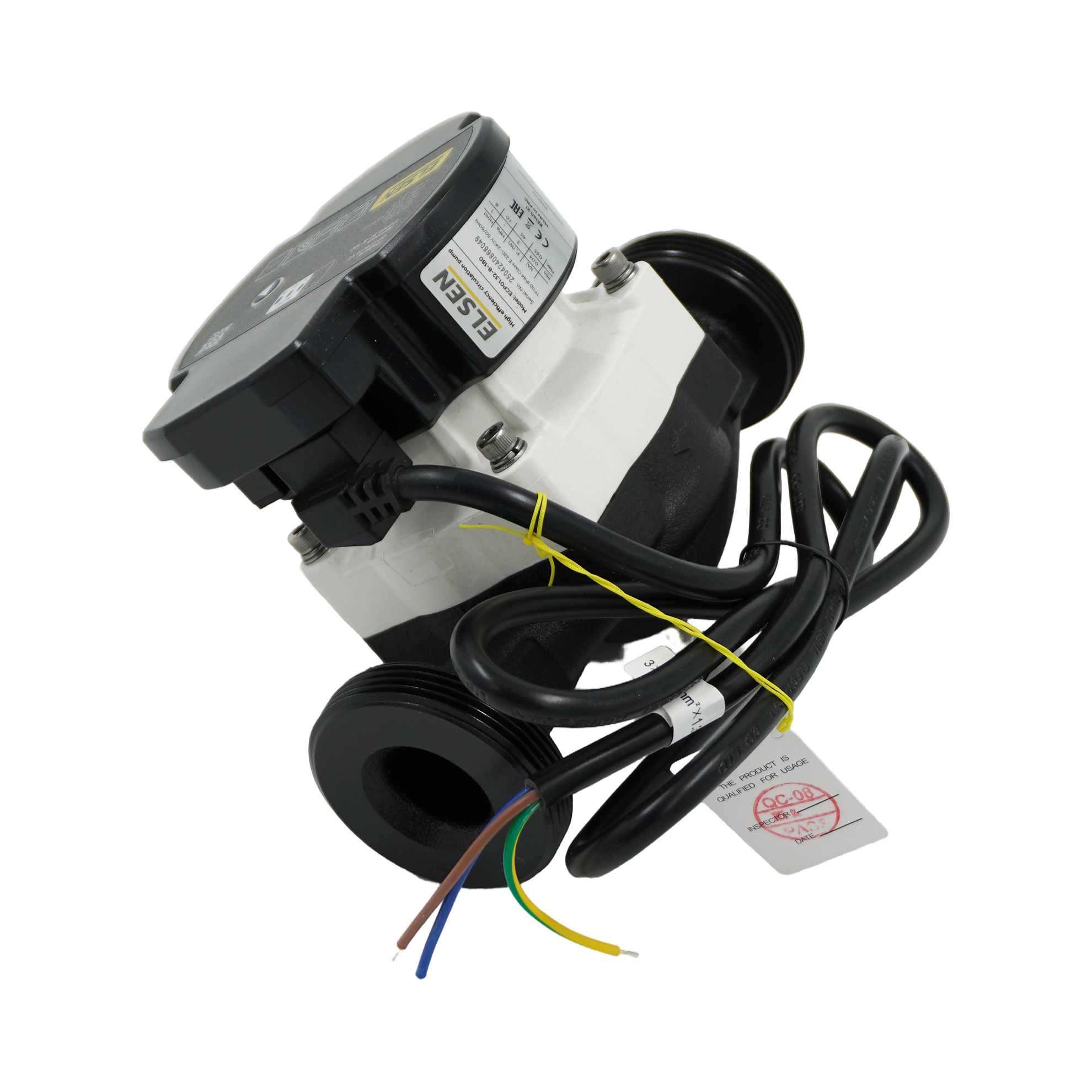 Циркуляционный насос, ELSEN, ECP01.32-8-180 с частотным регулированием, DN32, расход 4,0 м3, максимальный напор 8м, 180мм