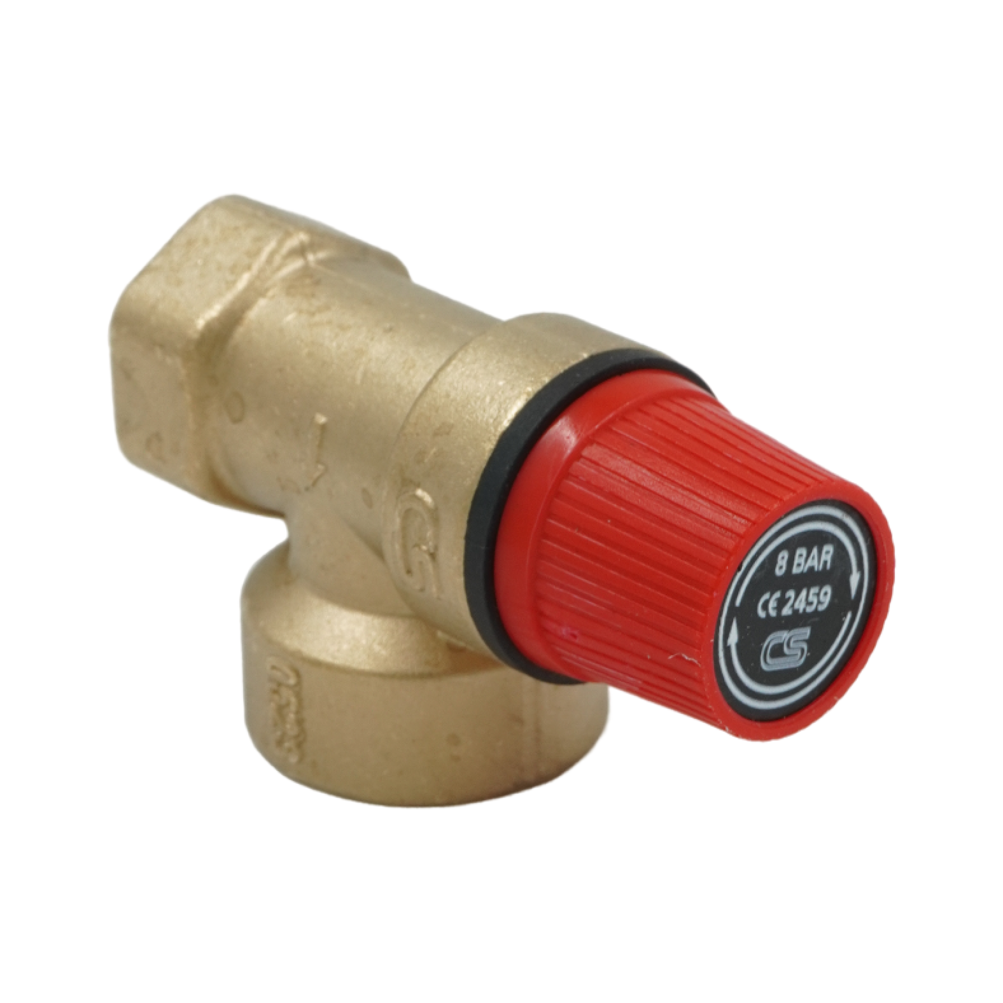 Клапан, ELSEN, предохранительный, 3/4", 1", ВВ, 8 бар, латунь