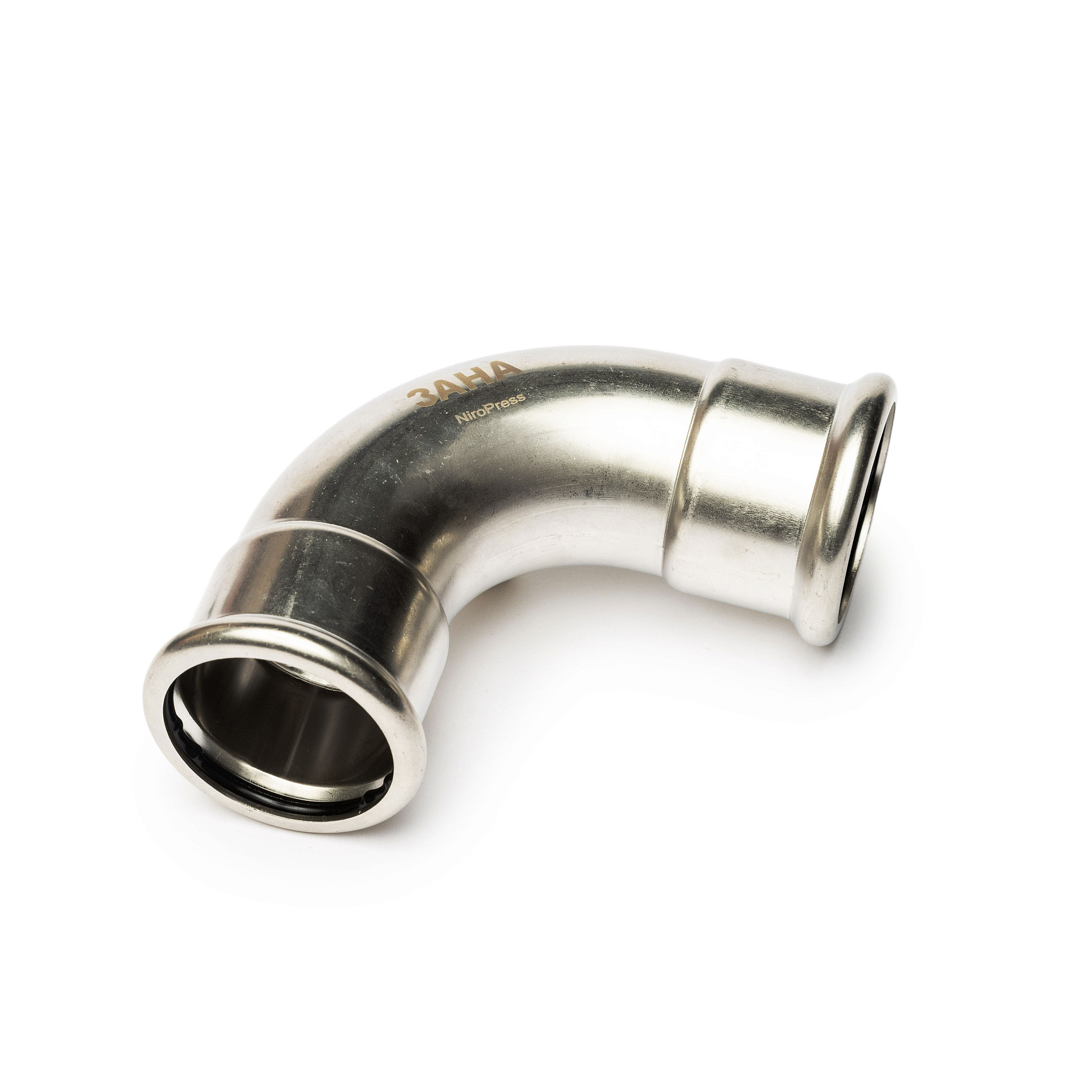Отвод ЗАНА (SANHA)  90° ВПр-ВПр 108,0 нерж.сталь, 91002A