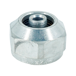 Резьбозажимное соединение, НГ ЕК, 3/4", 16,2 x 2,6, латунь, для PEX/AL труб