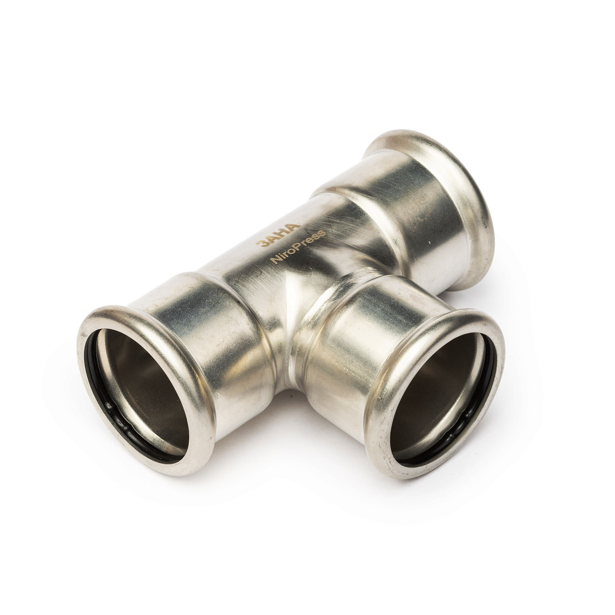 Тройник ЗАНА (SANHA)  ЗАНА (SANHA) NiroPress AISI 304L  ВПр, Dn 108,0x28x108,0