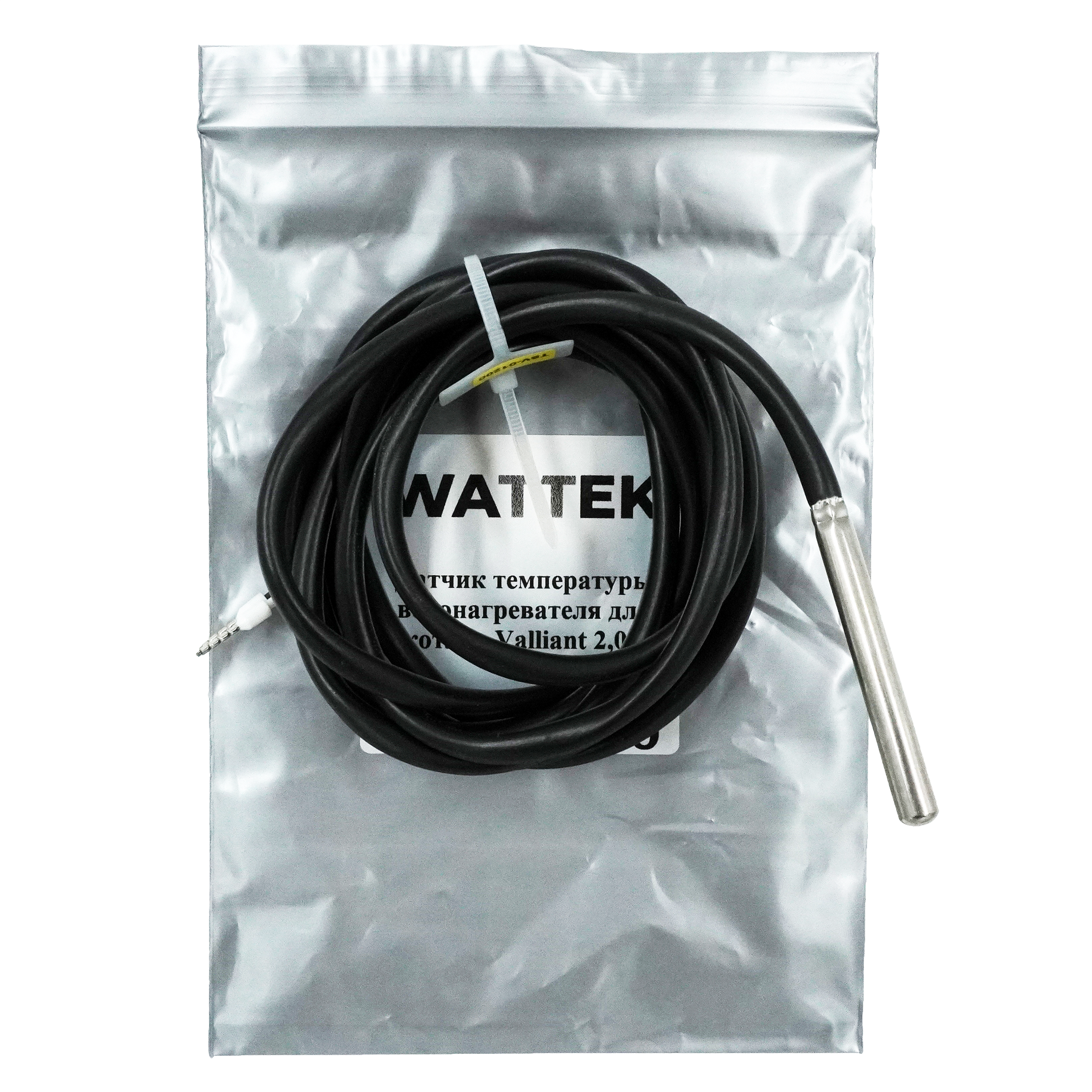 Датчик температуры водонагревателя для котлов Vaillant, длина провода 2,0м.
