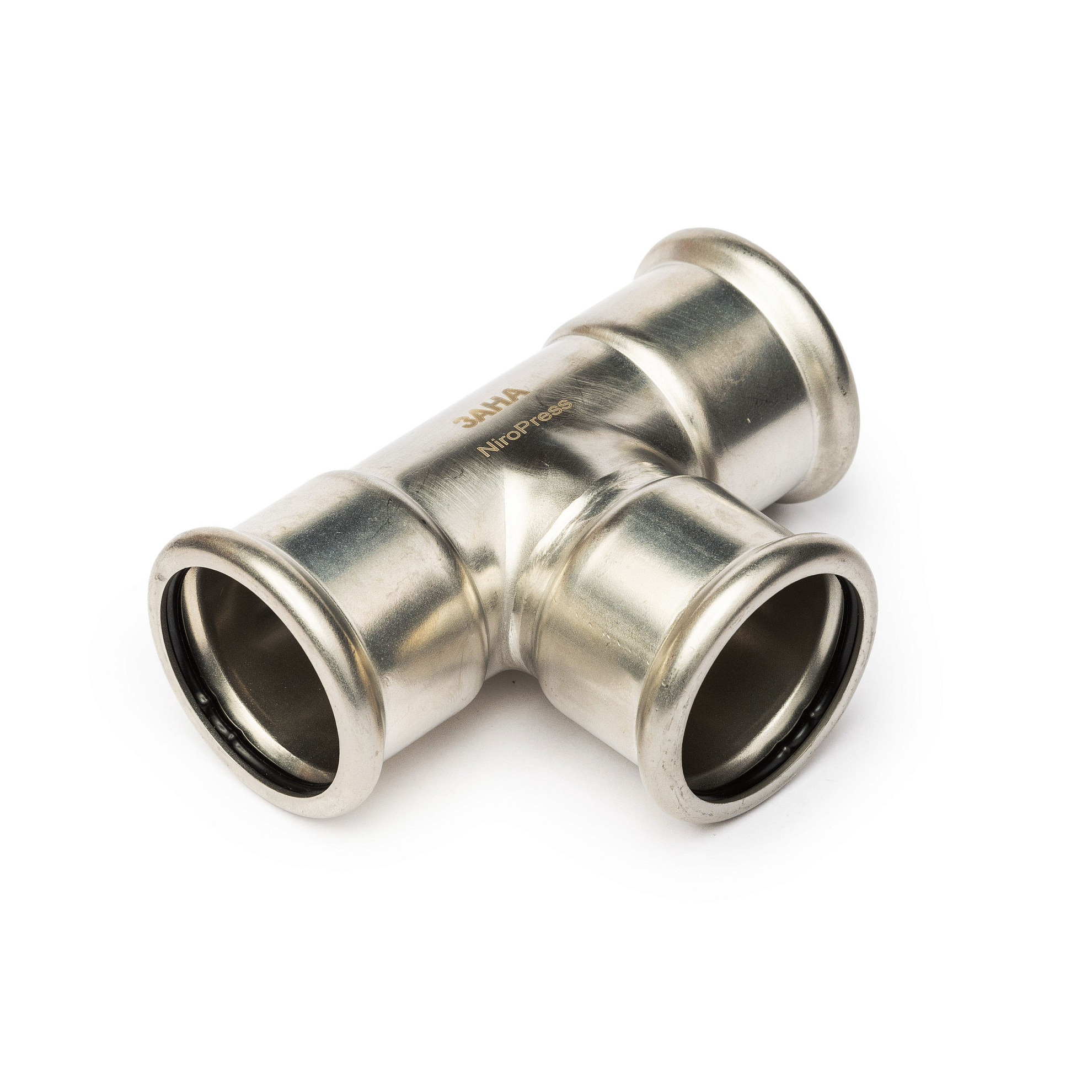 Тройник ЗАНА (SANHA)  ВПр 88,9, нерж.сталь, 91130