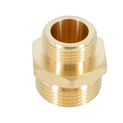 Ниппель, ELSEN, Metalit, НН, 3/4", 1", латунь, переходной, CN