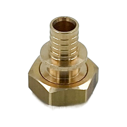 Переходник, НГ, ЕК, 16, 3/4", латунь