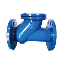 Клапан обратный шаровый, корпус высокопр. чугун GGG40, PN16, -10℃~+80℃ Мод. 5109, DN80