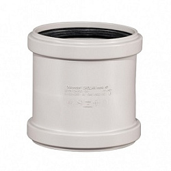 Муфта, Ostendorf, SKMM, 160, PP-MD (полипропилен), двойная