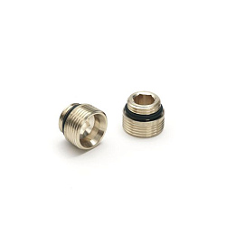 Комплект 2-х резьбозажимных ниппелей, Rehau, RAUTITAN, 3/4", 1/2", Н ЕК-Н, PN, бар-10, T°C -от 0 до +120, латунь