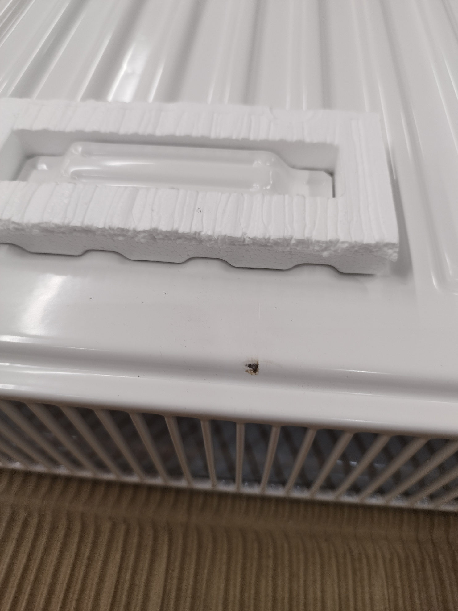 Радиатор панельный, ELSEN, ERK, профильный, ERK 22, глубина, мм-100, высота, мм-500, длина, мм-1200, боковое подключение, рабочее давление, бар-10, цвет-RAL 9016 (белый)