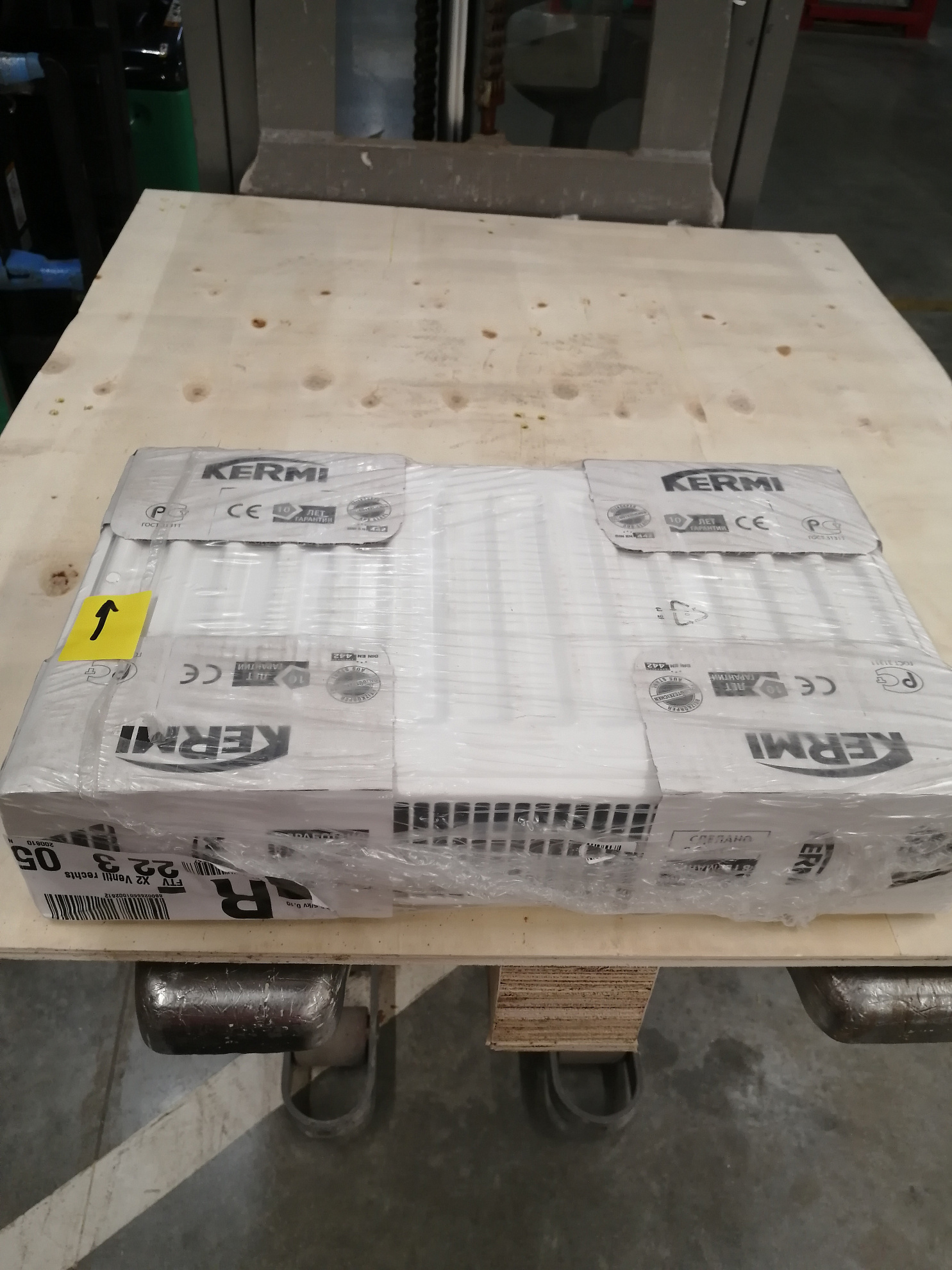 Радиатор панельный, Kermi, therm-x2 Profil-V, профильный, FTV 22, глубина, мм-100, высота, мм-300, длина, мм-500, X2 Inside, тип подключения-R, нижнее справа, с термостатическим вентилем, рабочее давление, бар-10, цвет-RAL 9016 (белый)