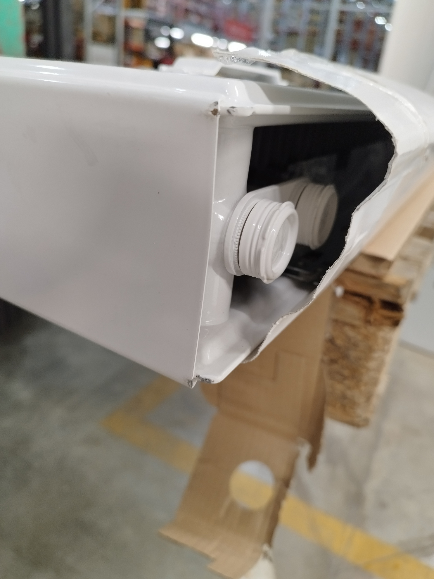 Радиатор панельный, Kermi, therm-x2 Profil-V, профильный, FTV 22, глубина, мм-100, высота, мм-500, длина, мм-1200, X2 Inside, тип подключения-R, нижнее справа, с термостатическим вентилем, рабочее давление, бар-10, цвет-RAL 9016 (белый)