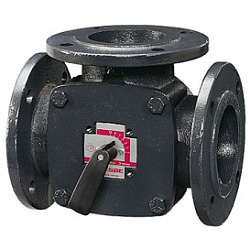 Клапан, Esbe, 3F, смесительный, трёхходовой, DN-100, PN, бар-6, чугун, фланцевый