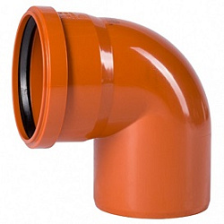 Отвод, Ostendorf, KGB, 87°, 250, 250, PVC (поливинилхлорид)