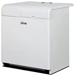 Напольный чугунный котёл Ferroli PEGASUS 67 2S, с атмосферной горелкой
