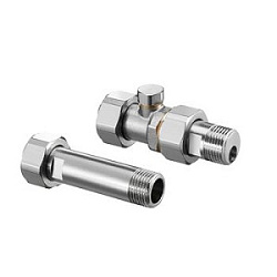 Резьбовое соединение к отопительному прибору, Ду 15 (G 3/4 НГx G 1/2" НР)