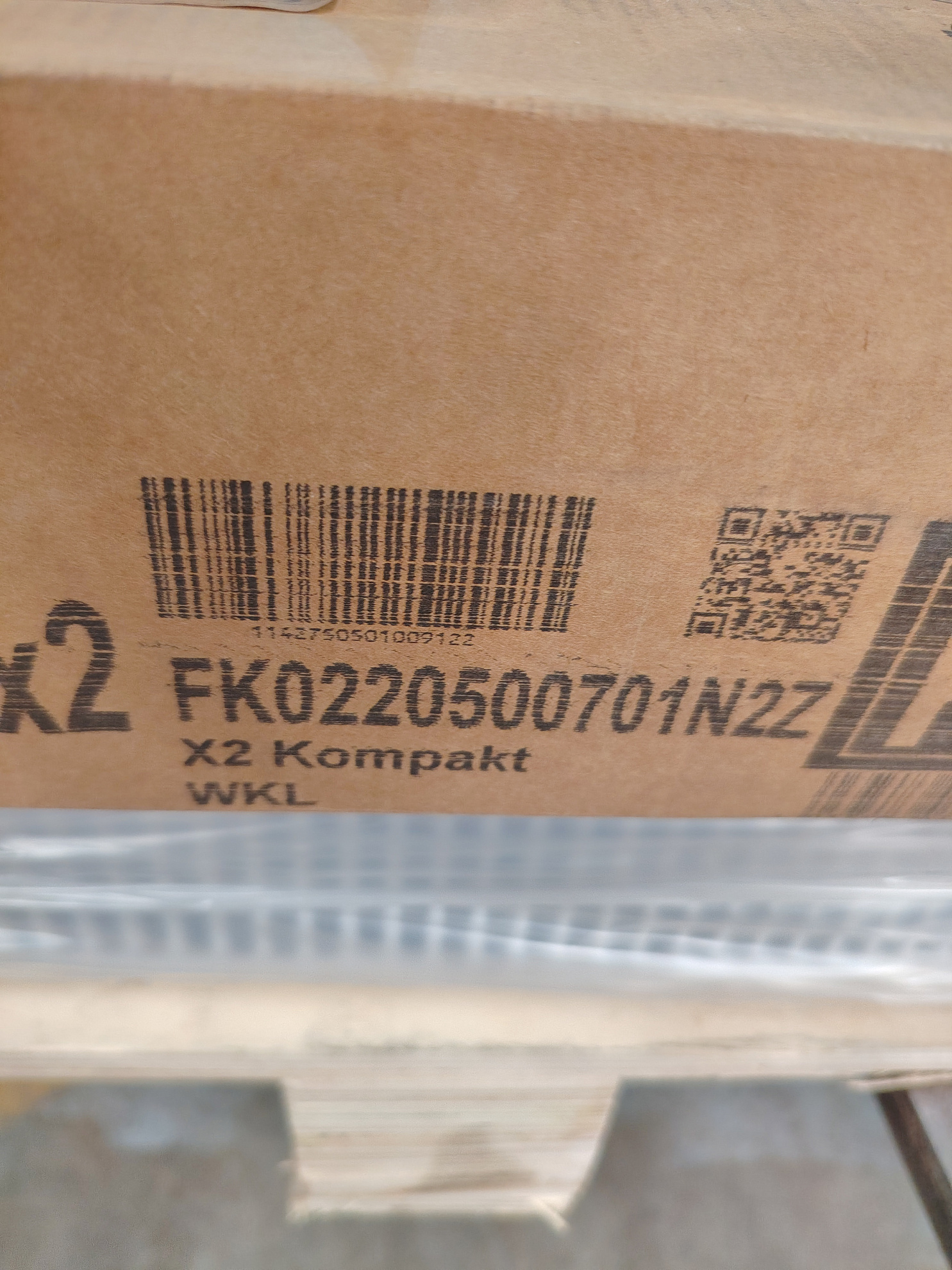 Радиатор панельный Kermi Profil-K FKO 22, высота 500 мм, длина 700 мм, боковое подключение, RAL 9016 (белый)