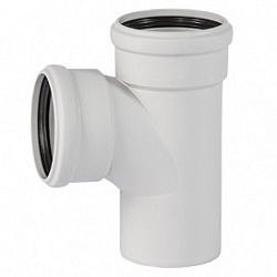Тройник, Ostendorf, SKEA, 87°, 90, 75, PP-MD (полипропилен)