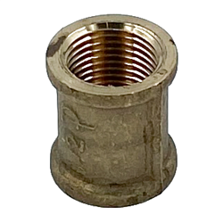 Муфта, ELSEN, Metalit, ВВ, 1/2", 1/2", латунь, равнопроходная