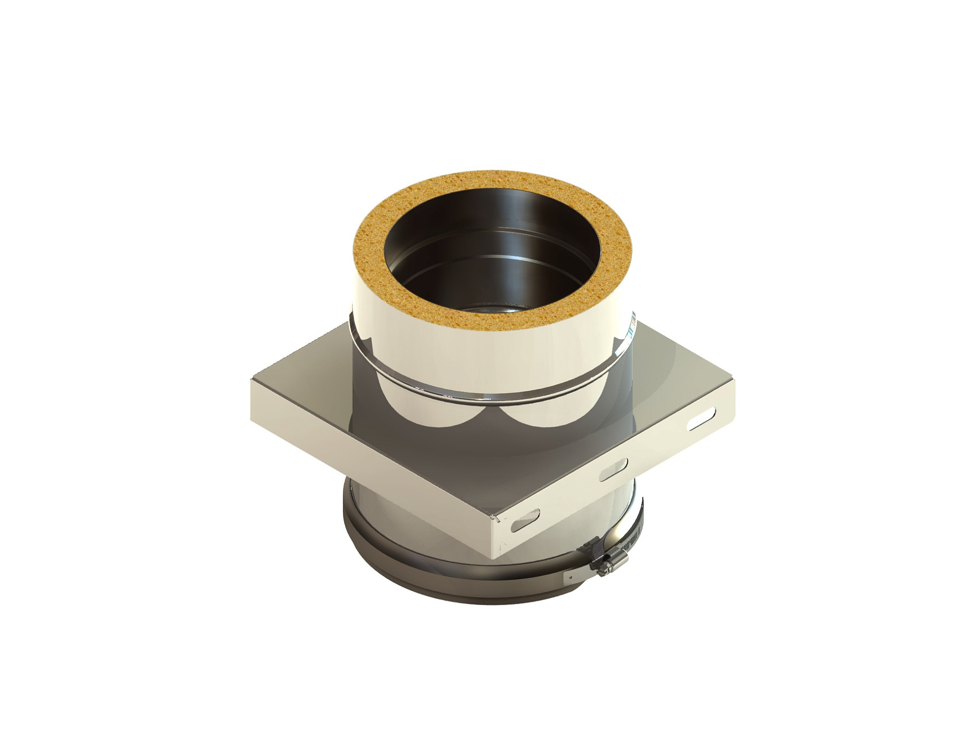 Пластина основания проходная, Jeremias, DW-eco, диаметр, мм-250