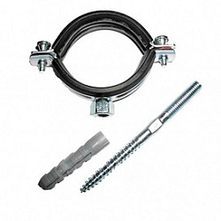 Хомут, Ostendorf, металл. со шпилькой и дюбелем, 40