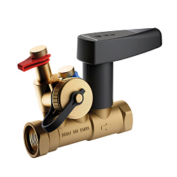 Клапан балансировочный NexusValve Fluctus FODRV DN40H DRAIN Kvs 22