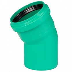 Отвод, Ostendorf, KG2000B, 30°, 110, 110, PP-MD (полипропилен)