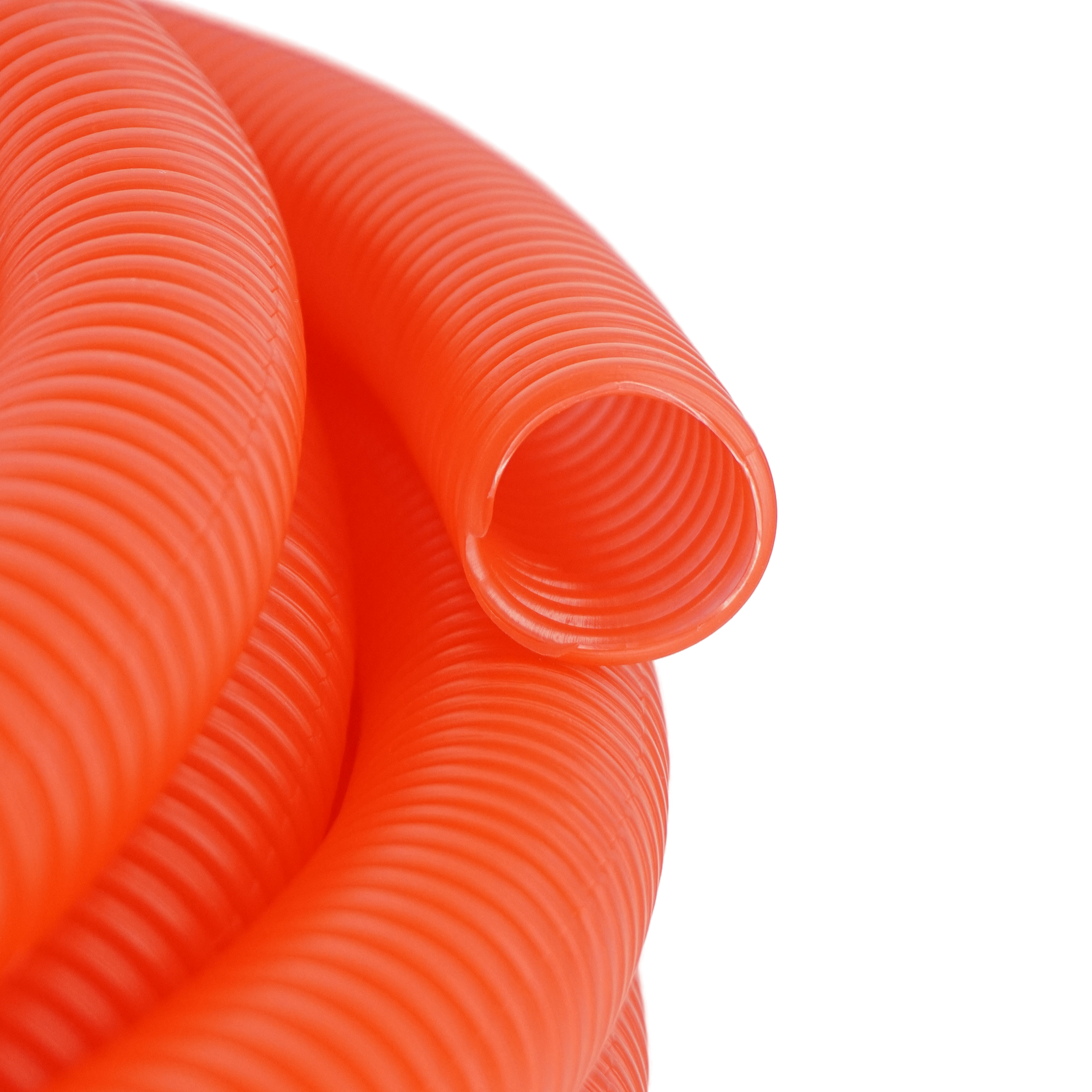 Труба гофрированная, ELSEN, FlexLight, для Ø-20, наружный Ø-32, красная, бухта 50 м