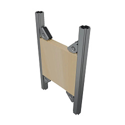 Монтажная пластина для крепления доп элементов (300*300)