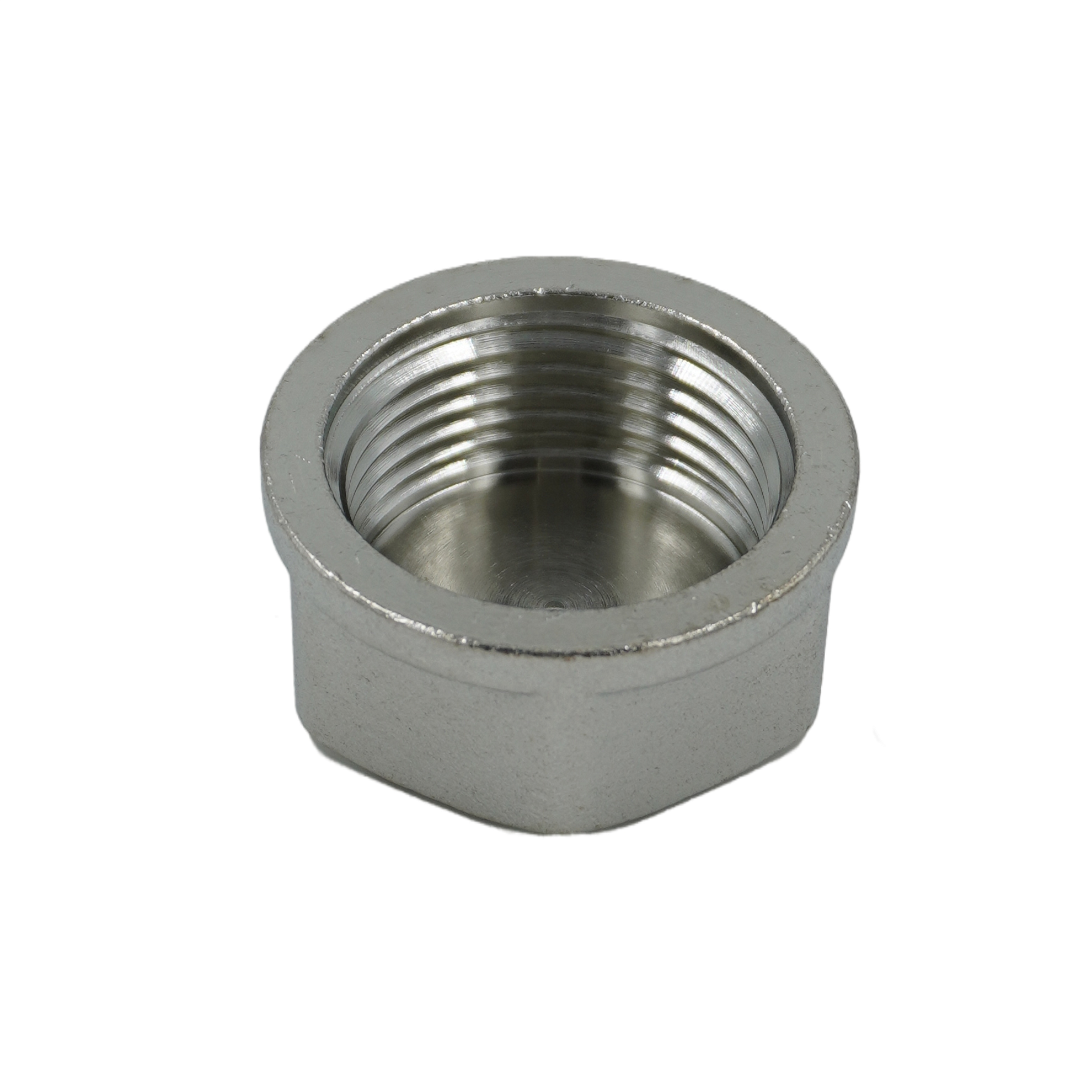 Заглушка, ELSEN, TIN PLATED Metalit, В, 1", TIN латунь, CN